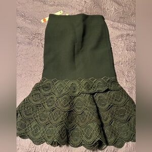 Jonathan Simkhai Black and Purple Skirt